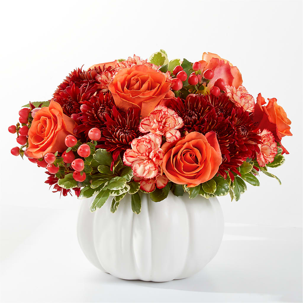 Autumn Air Pumpkin Bouquet – A Marc In Design, Fort Lauderdale FL