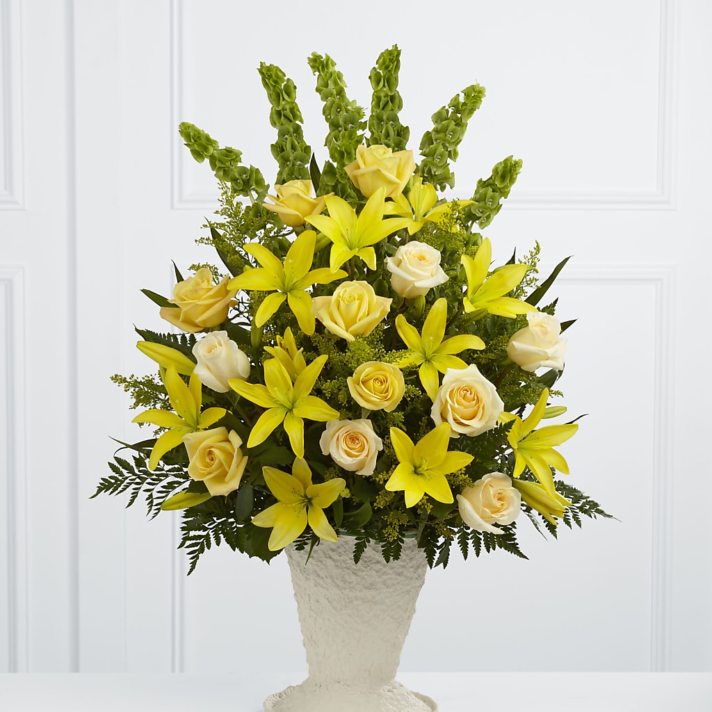 Golden Memories Arrangement – A Marc In Design, Fort Lauderdale FL