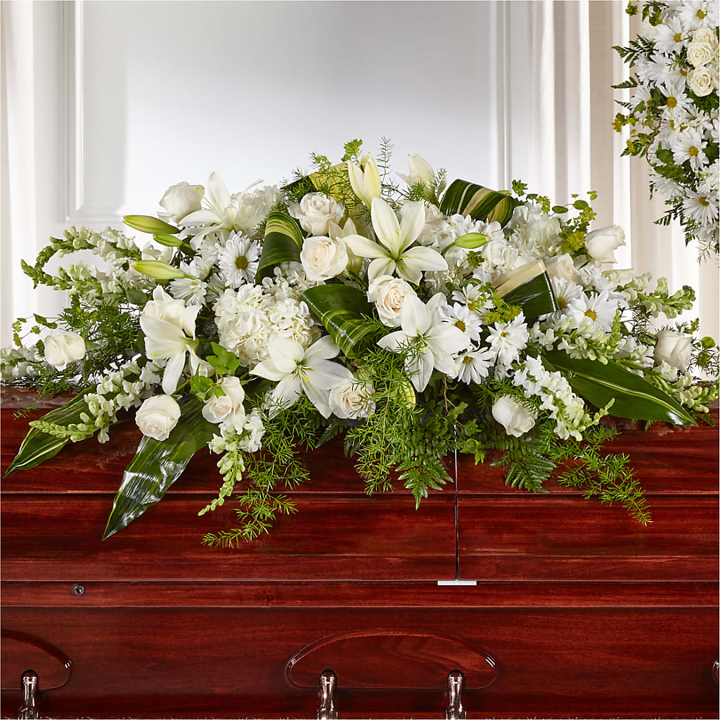 Abundance Casket Spray – A Marc In Design, Fort Lauderdale FL