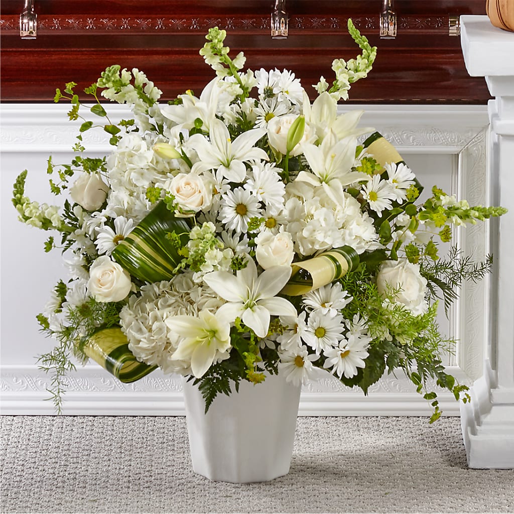 Thoughts of Tranquility Floor Basket – A Marc In Design, Fort Lauderdale FL