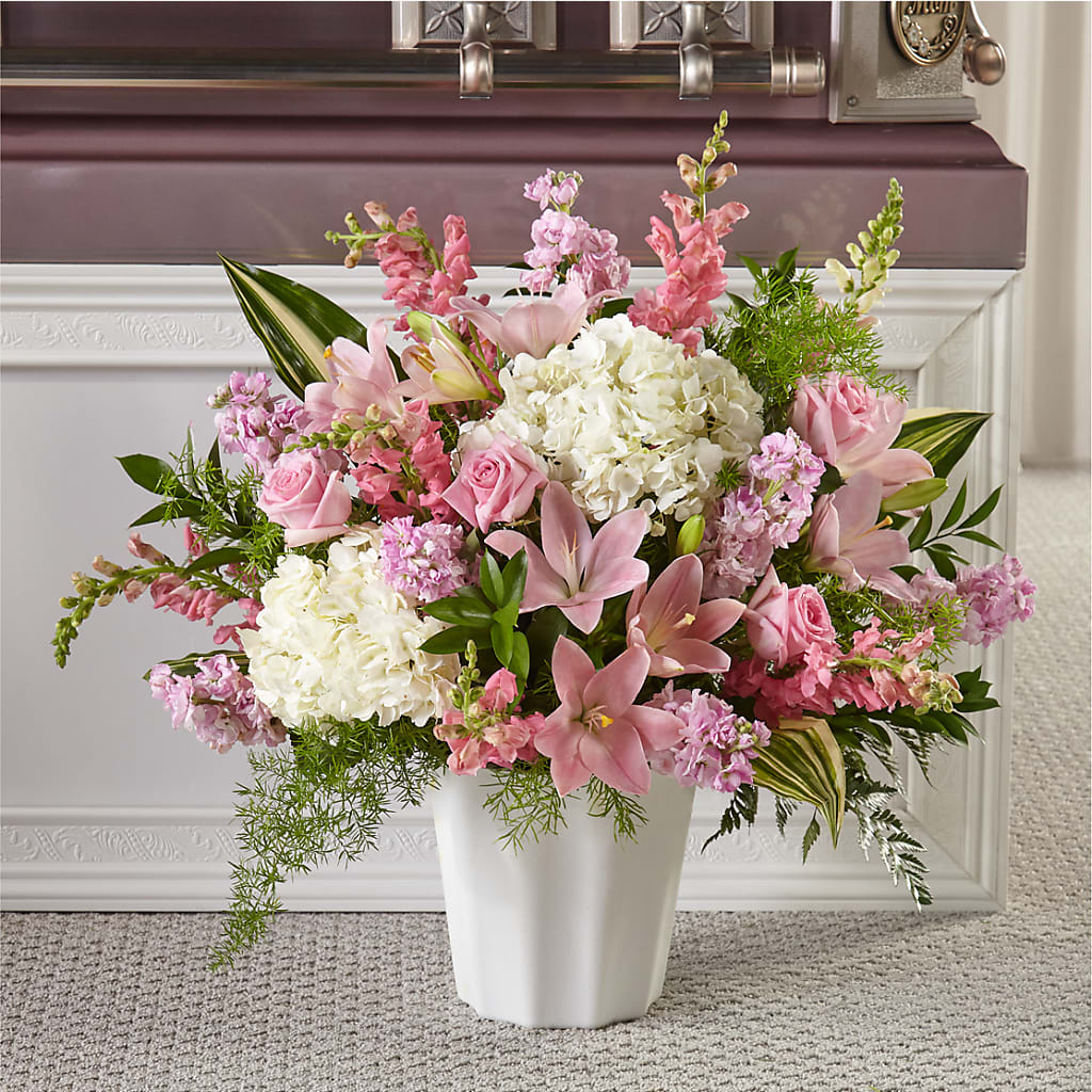 Simply Serene Floor Basket – A Marc In Design, Fort Lauderdale FL