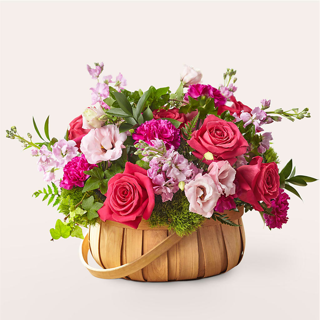 Radiance in Bloom Basket – A Marc In Design, Fort Lauderdale FL