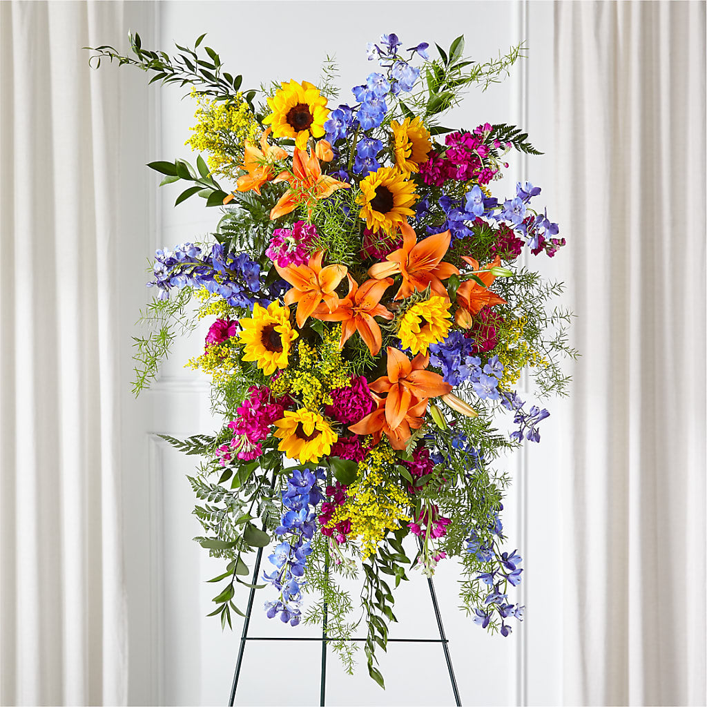 Sunlit Memories Standing Spray (Standard) – A Marc In Design, Fort Lauderdale FL
