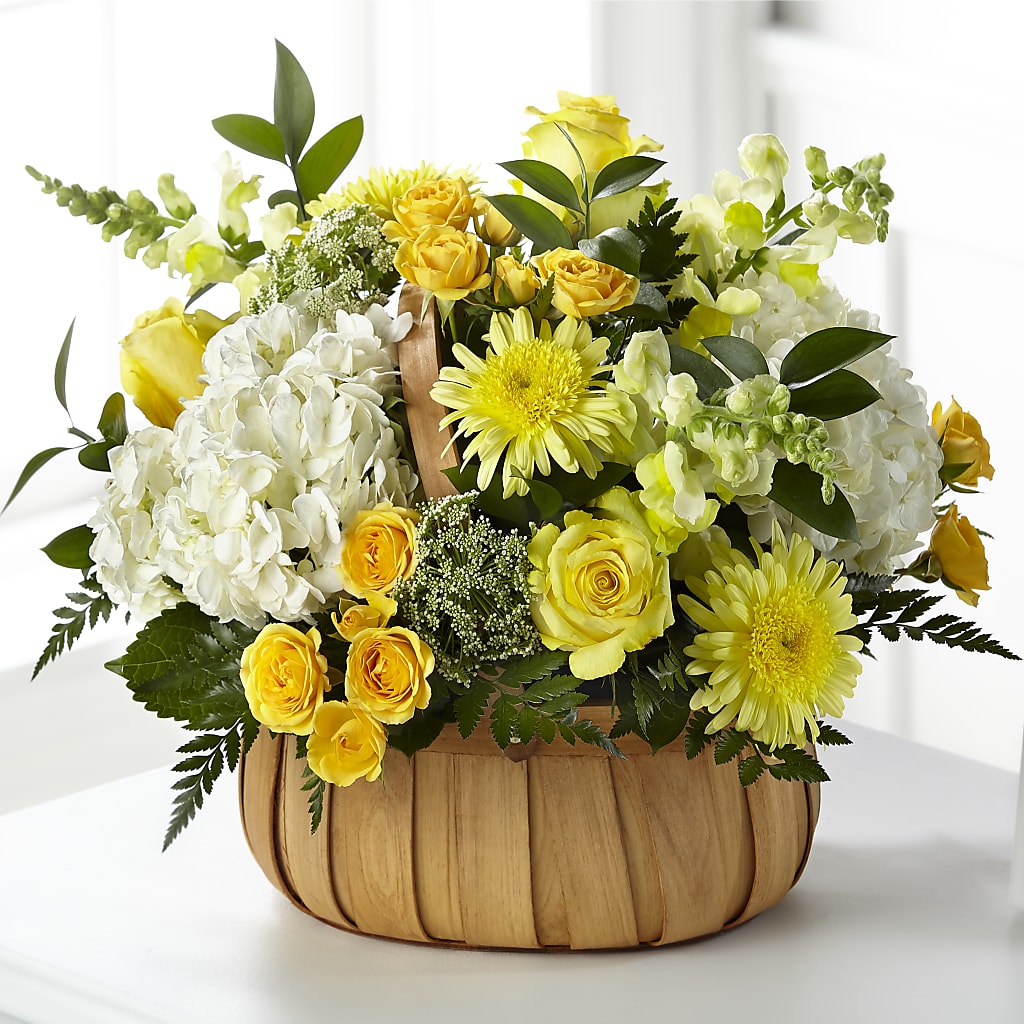 Rustic Remembrance Basket – A Marc In Design, Fort Lauderdale FL