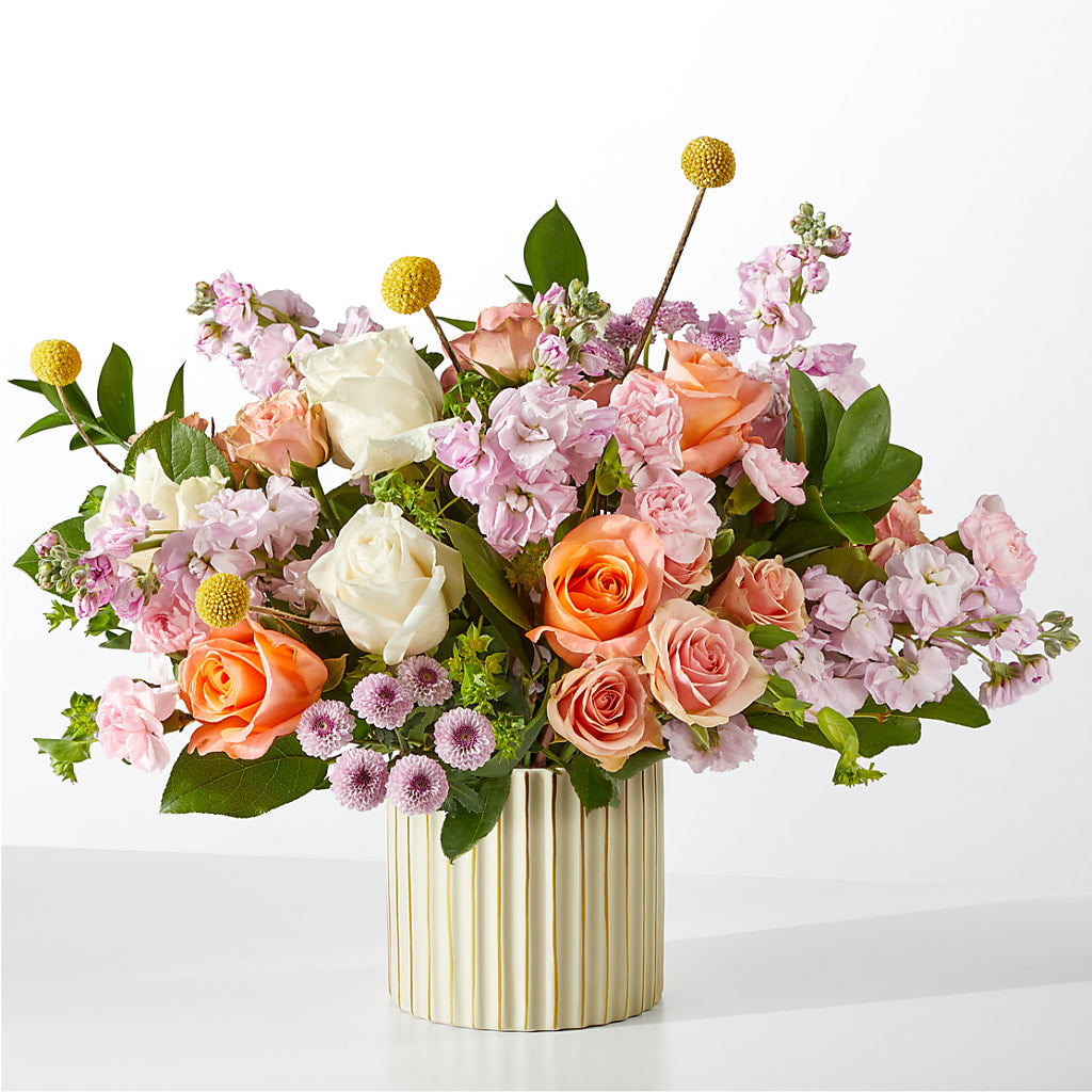 French Market Bouquet with Ivory Vase – A Marc In Design, Fort Lauderdale FL