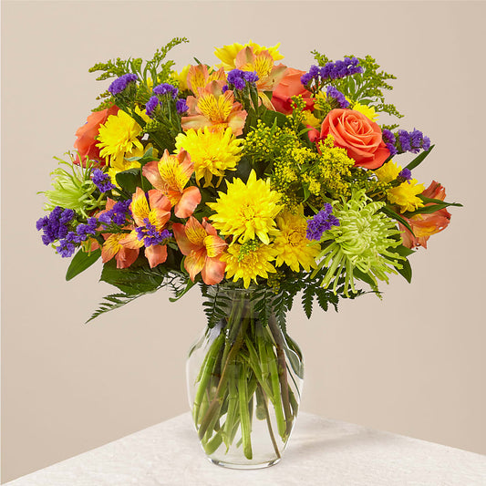 Marmalade Skies Bouquet –  A Marc In Design, Fort Lauderdale FL