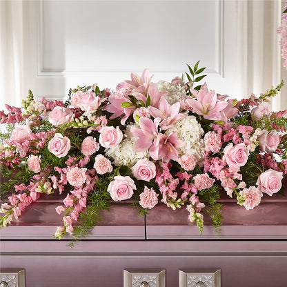 Life & Remembrance Casket Spray –  A Marc In Design, Fort Lauderdale FL