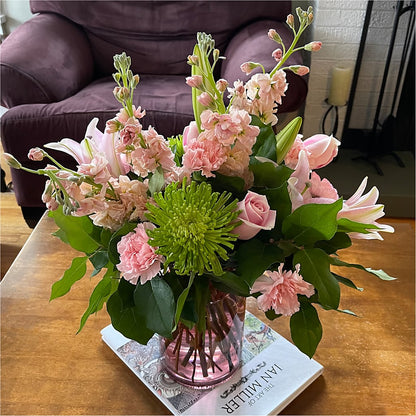 Pretty in Pink Bouquet –  A Marc In Design, Fort Lauderdale FL